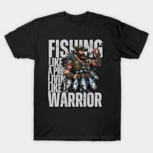 Fishing lover dad Fathers day T-Shirt